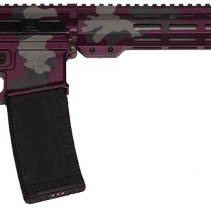 Great Lakes Firearms GL15223SSMMAN AR-15 Mission 223 Wylde 30+1 16", Manhattan Camo Rec/15" M-Lok Handguard, Black Carbine Stock & A2 Grip, Muzzle Brake