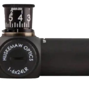 Huskemaw Optics 1016HO Tactical Hunter Black 1-6x24mm 30mm Tube, Illuminated HuntSmart Reticle