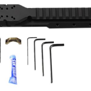 Samson 030026501 Hannibal Rail for Ruger Mini-14 or Mini-30 (2008 or Later) Black Anodized 0 MOA