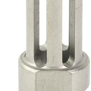 Samson 040606200 Flash Hider Stainless Steel, Fits Ruger 10/22