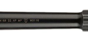 Ballistic Advantage BABL308019PQ Premium Series 308 Win 16" Threaded Hanson Profile, Midlength with Low Pro Gas Block, Black QPQ 4150 Chrome Moly Vanadium Steel, Fits AR-10