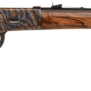 Gforce Arms GFLVR357CC Saddlehorn Full Size 357 Mag 10+1 20" Blued Steel Barrel, Color Case Hardened Aluminum Receiver, Turkish Walnut Fixed Stock