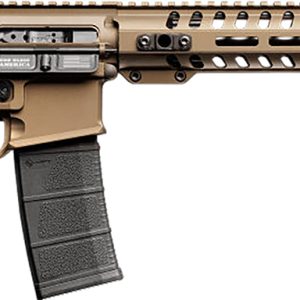 Patriot Ordnance Factory 02040 Renegade + 5.56x45mm NATO 30+1 13.75" Steel Threaded Barrel, Bronze Aluminum Receiver
