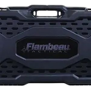 Flambeau 6500AR Tactical Rifle Case Black Polypropylene Water Resistant