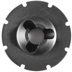 Dead Air DA206 Flash Hinder Front Cap R-Series 5.56mm Fits 17-4 Stainless Steel Black Nitride