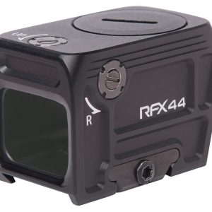 Viridian 9810109 RFX44 Black 1 x 21 mm x 16.5mm 5 MOA Green Dot ACRO/Glock MOS Footprint