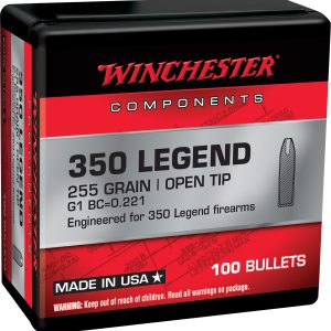 Winchester Ammo WB350L255X 350Legend 255gr Open Tip 100 Per Box/10 Case