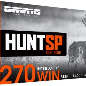 Ammo Inc 270W140SPA20 Hunt 270Win 140gr Soft Point 20 Per Box/10 Case