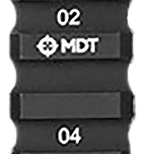 Mdt Sporting Goods Inc 103150BLK M-Lok Picatinny Rail Black Anodized 2.50" Long