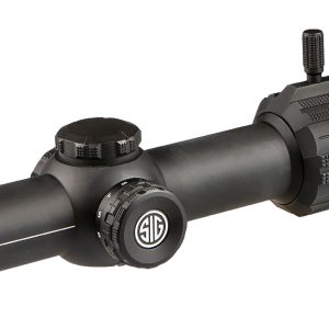 Sig Sauer Electro-Optics SOTM61001 Tango-MSR LPVO (SFP) Black 1-6x24mm 30mm Tube Illuminated BDC6 Reticle Features Throw Lever