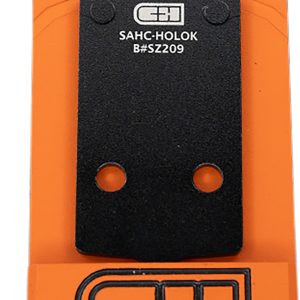 C&h Precision SAHCHOLOK Springfield Hellcat Black Anodized Holosun 407K/507K RMSc Footprint