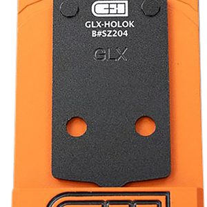 C&h Precision GLXHOLOK V4 MIL/LEO Adapter Black Anodized Holosun 407K/507K Pattern Footprint