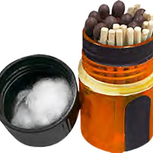 Survive Outdoors Longer 01401729 SOL All Weather Matches Includes Cotton Tinder 25 Count