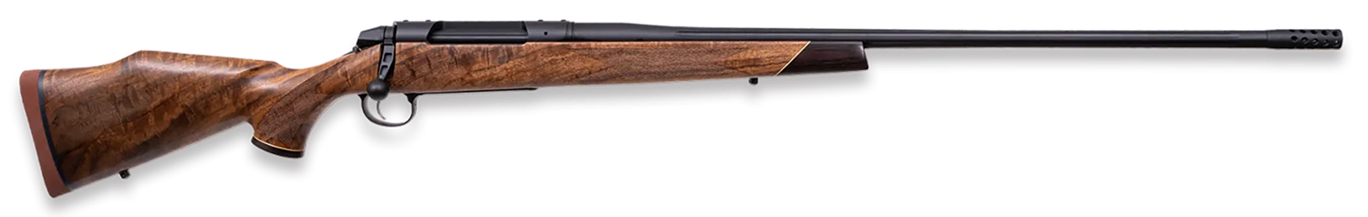 Weatherby 3WASD65RWR6B 307 Adventure SD Full Size 6.5 Wthby RPM 3+1 26" Black Cerakote Fluted Threaded Barrel, Graphite Black Cerakote Drilled & Tapped Stainless Steel Receiver, Fixed Walnut Stock
