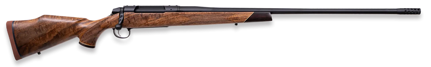 Weatherby 3WASD653WR8B 307 Adventure SD Full Size 6.5-300 Wthby Mag 3+1 28" Black Cerakote Fluted Threaded Barrel, Graphite Black Cerakote Drilled & Tapped Stainless Steel Receiver, Fixed Walnut Stock