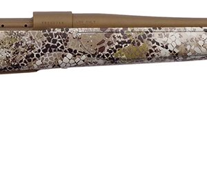 Weatherby VAP7MMPR4T Vanguard Badlands 7mm PRC 3+1 24" Burnt Bronze Cerakote #2 Threaded Barrel, Drilled & Tapped Steel Receiver, Badlands Approach Camo Monte Carlo w/Raised Comb Synthetic Stock