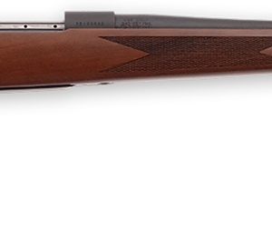 Weatherby VDT7M8RR2T Vanguard Sporter Full Size 7mm-08 Rem 4+1 22" Bead Blasted Blued #2 Threaded Barrel, Matte Blued Drilled & Tapped Steel Receiver, Grade A Turkish Walnut Monte Carlo Stock