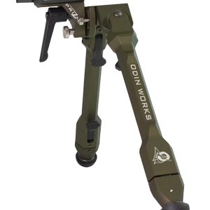 Odin Works BPPRIZMARCARG Precision Bipod Arca Ranger Green 4.0"-14.50" 6061 Aluminum/303 Stainless Steel