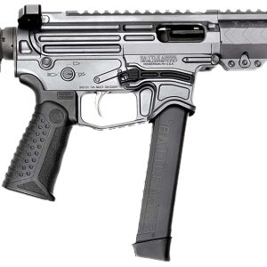 Battle Arms Development XIPHOS004 Xiphos  9mm Luger 30+1 8.50" Black Barrel, M-LOK Handguards, Combat Gray Aluminum Picatinny Rail Receiver  Black Synthetic Adjustable Stock, Adj Black Grips