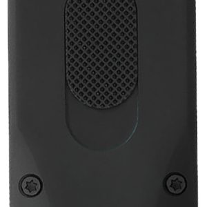 CobraTec Knives CTOTFBOBLK Bottle Opener Black Aluminum/Stainless Steel