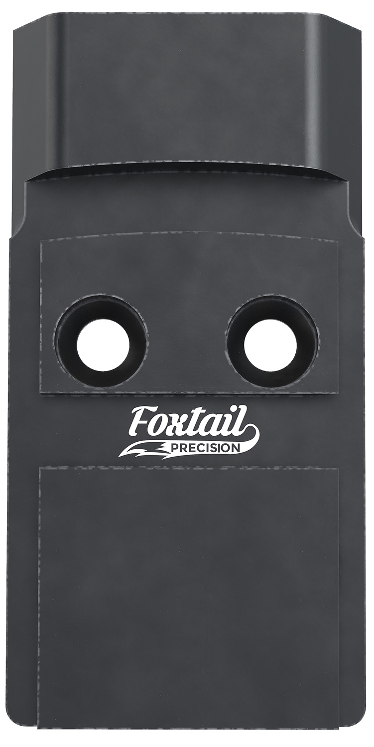 Foxtail Precision 100004 Red Dot Adapter Plate for Optics-Ready Pistol Black Anodized CZ P10