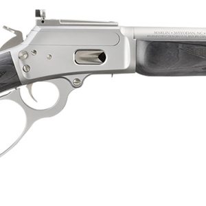 Marlin 1894 Trapper Full Size 44 Special/44 Rem Mag 8+1/9+1 16.10" Satin Threaded Barrel, Satin Stainless Steel Receiver, Fixed Black Laminate Stock