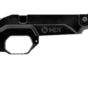 Mdt Sporting Goods Inc 107835BCF HNT26 Chassis System Black Carbon Fiber Fits Howa 1500 SA/ Weatherby Vanguard Compatible w/ AICS Mags Short Action ARCA