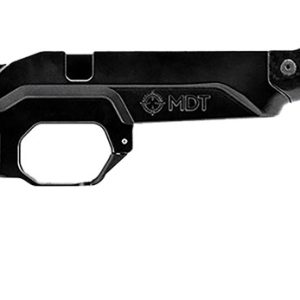 Mdt Sporting Goods Inc 107837BCF HNT26 Chassis System Black Carbon Fiber Fits Howa 1500 SA/ Weatherby Vanguard Compatible w/ AICS Mags Short Action Standard