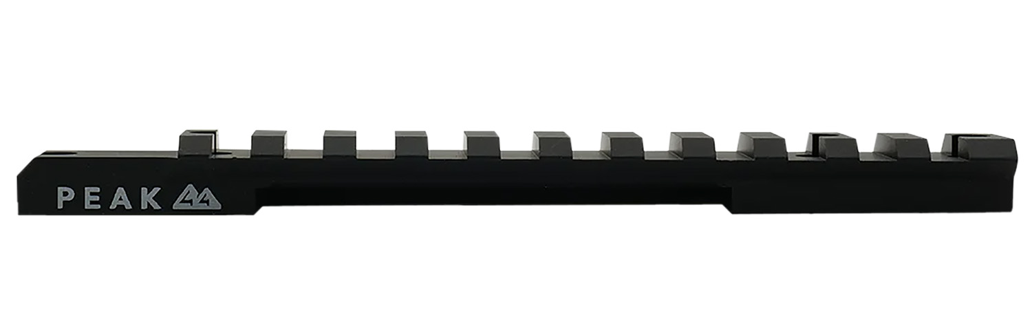 Weatherby J010005 Picatinny Rail Matte Black Aluminum Weatherby Vanguard Weaver Mount Long Action 20 MOA