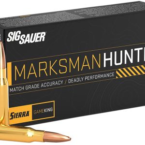 Sig Sauer E3006GK16520 Marksman Hunter 30-06Springfield 165gr 20 Per Box/10 Case
