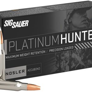 Sig Sauer E3006PH18020 Platinum Hunter 30-06Springfield 180gr 20 Per Box/10 Case