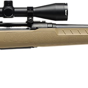 Savage Arms 32170 Axis 2 XP Combo 30-06 Springfield 4+1 22" Black Sporter Barrel, Black Drilled & Tapped Steel Receiver, Fixed Flat Dark Earth Synthetic Stock, Right Hand, Boresighted 3-9x40