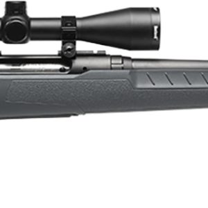 Savage Arms 32171 Axis 2 XP Combo Full Size 223 Rem 4+1 22" Black Sporter Barrel, Black Carbon Steel Receiver Drilled & Tapped, Gray Fixed Synthetic Stock, Weaver 3-9x40mm Scope, Right Hand