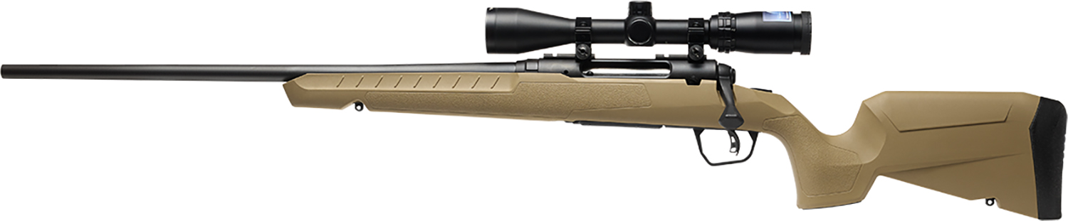 Savage Arms Axis 2 XP Combo FDE Compact 243 Win 4+1 20" Left Hand