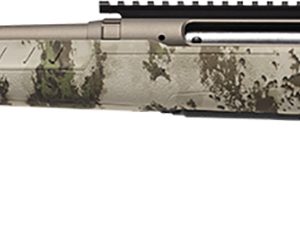 Savage Arms 32311 Axis 2 Pro Compact 7mm-08 Rem 4+1 20" Gun Metal Bronze Cerakote Heavy Threaded Barrel & Picatinny Rail Carbon Steel Receiver, Fixed Woodland Camo Synthetic Stock, Left Hand