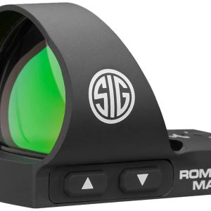 Sig Sauer Electro-Optics SOR30800 Romeo3Max Pro Black 1 x 31 mm 8 MOA Red Dot