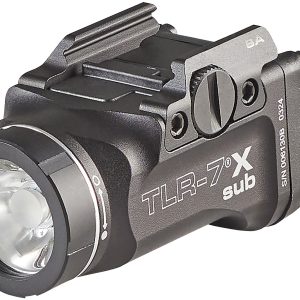 Streamlight 69408 TLR-7 X Sub USB Black Anodized 500 Lumens White LED Springfield Armory Hellcat