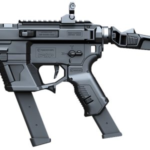 Recover Tactical PIXPBFST01 P-IX+Basic PG9 Folding Stock Metal Front Guard Black