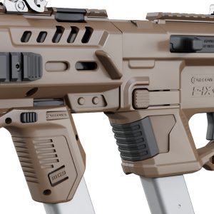 Recover Tactical PIXPMG02 P-IX+MG PG9 SR20 Metal Front Guard Tan