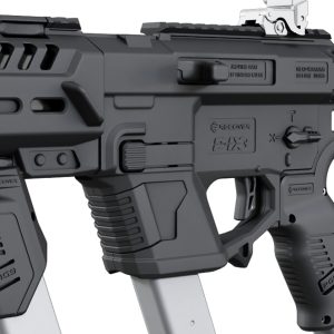 Recover Tactical PIXPMGST01 P-IX+MG PG9 SR20 Metal Front Guard Black