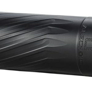 Anechoic X35B Anechox 35 35Cal/338Lapua/338/35Magnums Black Stainless Steel/Titanium 1 3/8"x24 w/ 1/2"x28 DTA