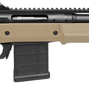 Savage Arms 58190 110 Scout Full Size 300 Blackout 10+1 16.50" Flat Dark Earth Threaded Barrel, Picatinny Rail Carbon Steel Receiver, Magpul Hunter Synthetic Stock