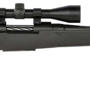 Mossberg 28212 Patriot Full Size 400 Legend 4+1 20" Matte Blued Fluted Threaded Barrel, Drilled & Tapped Matte Blued Stainless Steel Receiver, Black Fixed Synthetic Stock 3-9x40mm Duplex, Right Hand