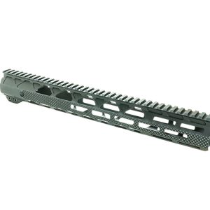 Timber Creek Outdoors G15HGBL Greyman  Aluminum 15" M-LOK Handguard for AR-15