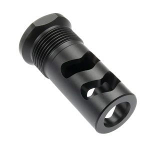 Wilson Combat SPRTMBFB458 Muzzle Brake Whisper 458Cal 11/16"x24 Black Melonite