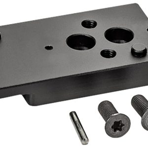 Griffin Armament GSMALDPFP AIS Flat Mount Plate Black Anodized Hardcoat 6061 T6 Aluminum