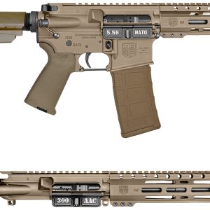 Diamondback DB195AK061 DB15 5.56/300BLK 30rd 7"/10" Black Nitride Flat Dark Earth Flat Dark Earth Magpul Grip