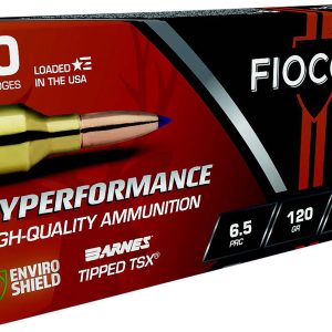 Fiocchi 65PRCTT Hyperformance 6.5PRC 120gr Barnes Tipped TSX 20 Per Box/10 Case