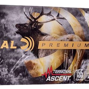 Federal P28NTA1 Premium 28Nosler 155gr Terminal Ascent 20 Per Box/10 Case