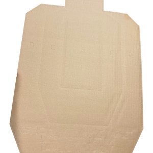 Action Target IPSC-CB IPSC/USPSA Targets  Hanging Cardboard 18" x 30" 100Ct